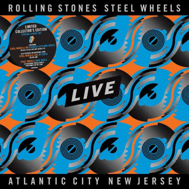 Rolling Stones - Steel Wheels Live (Live From Atlantic City, NJ, 1989) (3CD/2DVD/Blu-ray Deluxe Edition) (CD)