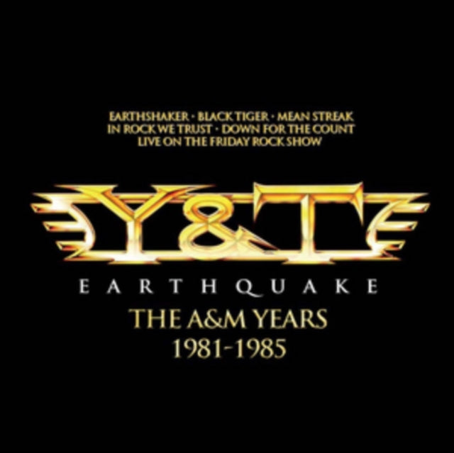 Y & T - Earthquake - The A&M Years (CD)