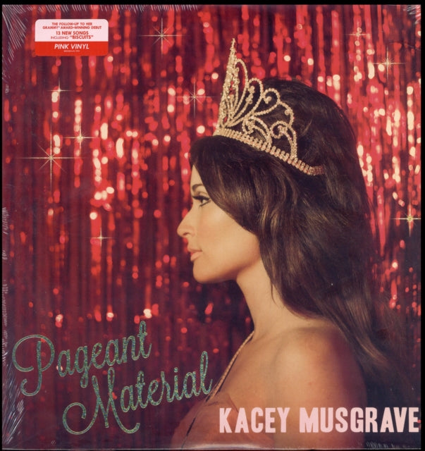 Kacey Musgraves - Pageant Material (Pink/White Vinyl) (Vinyl) (US Import)
