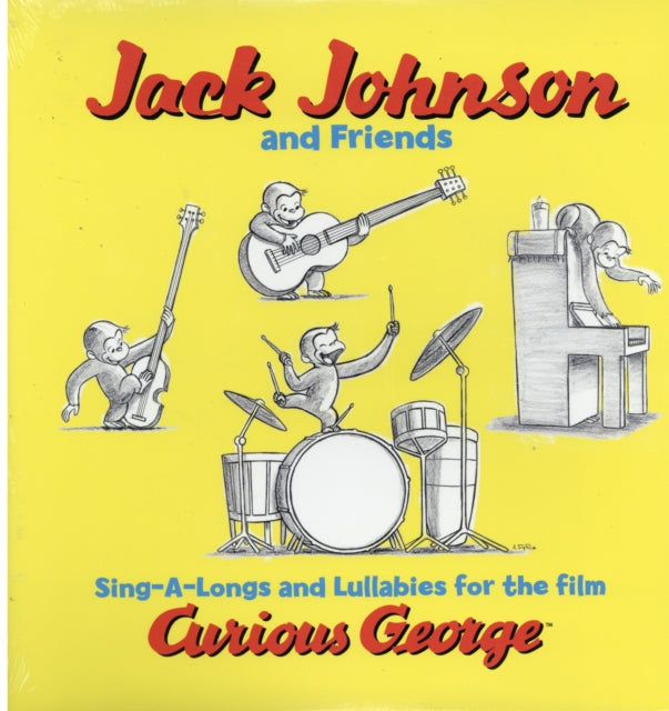 Johnson,Jack & Friends - Sing-A-Longs & Lullabies For The Film Curious George (180g) (Vinyl) (US Import)