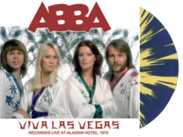 Abba - Viva Las Vegas: Live At Performing Arts Theatre. Aladdin Hotel (Dark Blue & Yellow Splatter Vinyl) (Vinyl) (US Import)