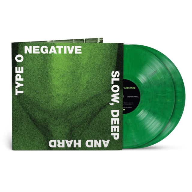 Type O Negative - Slow Deep & Hard (2LP/Green & Black Marbled Vinyl) (Rocktober) (Vinyl) (US Import)