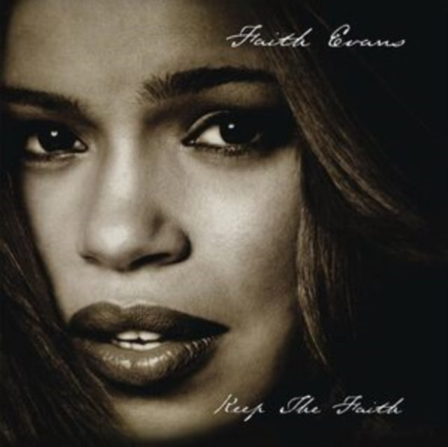 Faith Evans - Keep The Faith (25th Anniversay/2LP/Black & Black Split Vinyl) (Vinyl) (US Import)