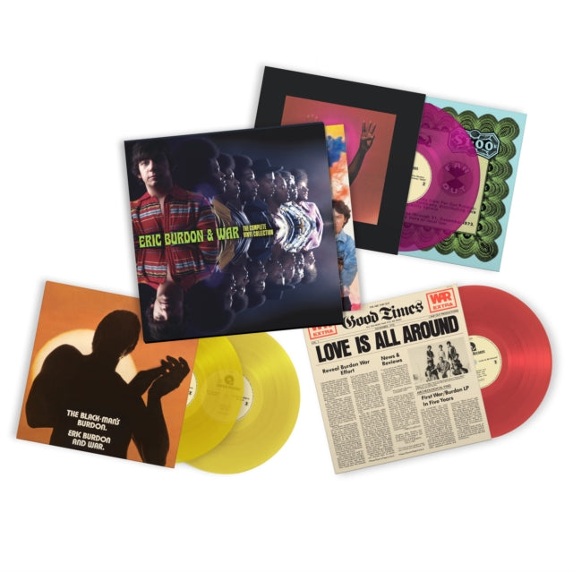 Burdon,Eric & War - Complete Vinyl Collection (4LP/Multi-Color Vinyl) (RSD) (Vinyl) (US Import)