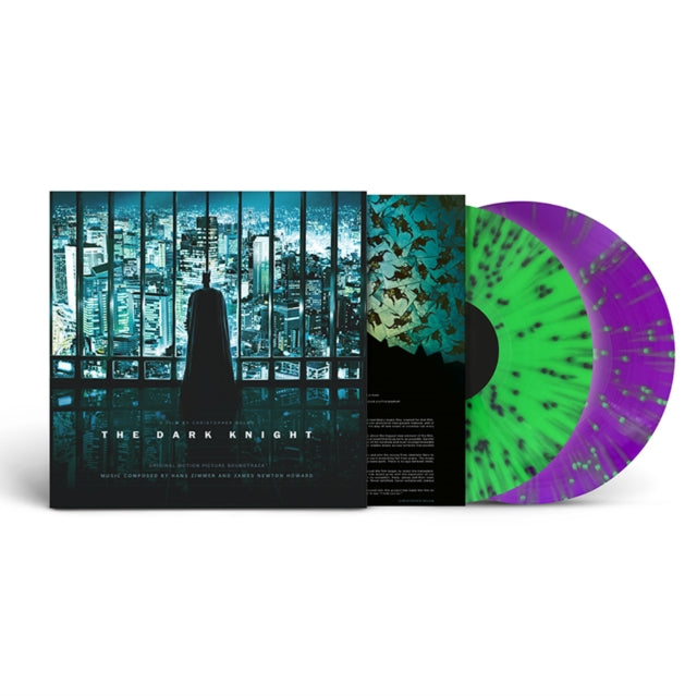 Zimmer,Hans & James Newton Howard - Dark Knight OST (2LP/Neon Green & Violet Splatter Vinyl) (I) (Vinyl) (US Import)