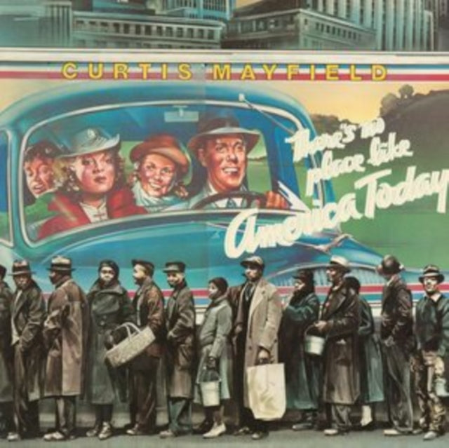 Curtis Mayfield - There's No Place Like America (Blue Vinyl) (Vinyl) (US Import)