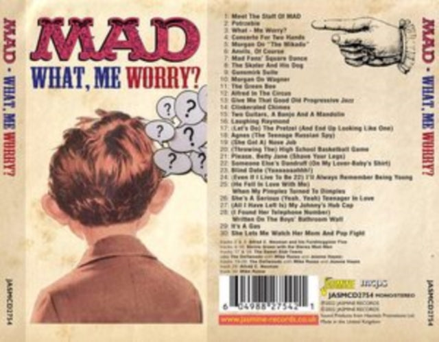Mad Magazine - What, Me Worry? - The LPS Musically Mad & Mad Twists Rock N Roll (CD)