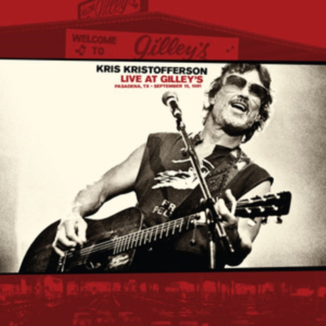 Kris Kristofferson - Live At Gilley’s: Pasadena,Tx: September 15, 1981 (White Marbled Vinyl) (I) (Vinyl) (US Import)