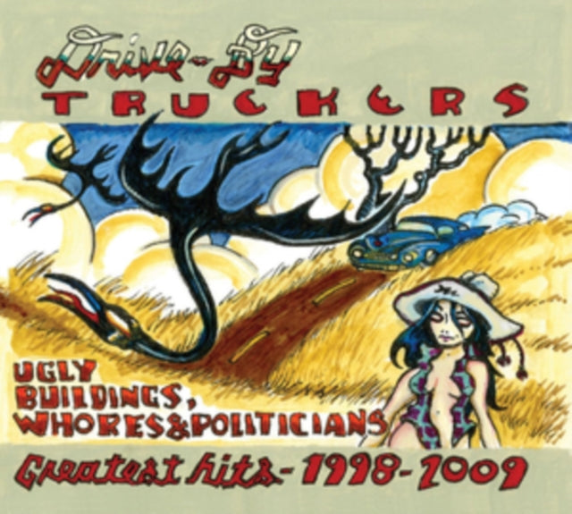 Drive-By Truckers - Ugly Buildings, Whores & Politicians: Greatest Hits 1998–2009 (Clear Coke Bottle Vinyl/2LP) (Vinyl) (US Import)
