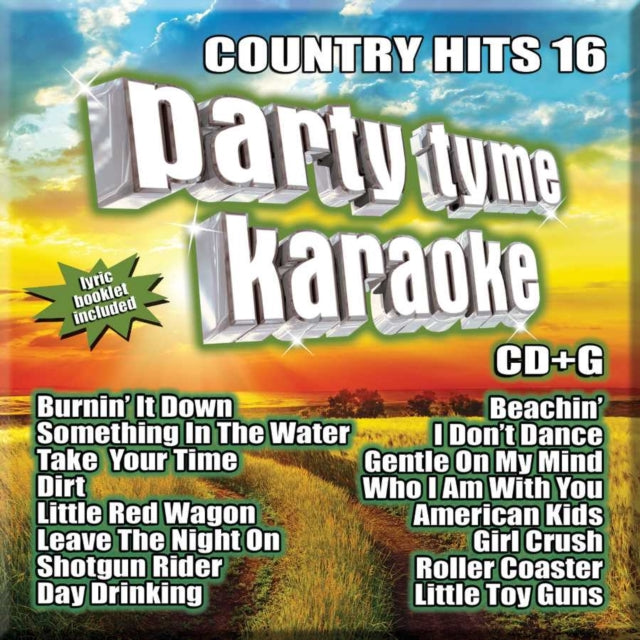 Party Tyme Karaoke - Country Hits 16 (CD+G) (CD)