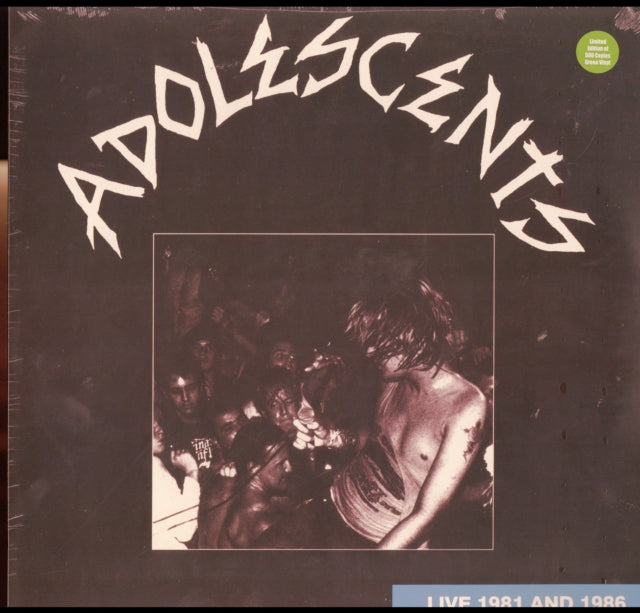 Adolescents - Live 1981 & 1986 (Vinyl) (US Import)