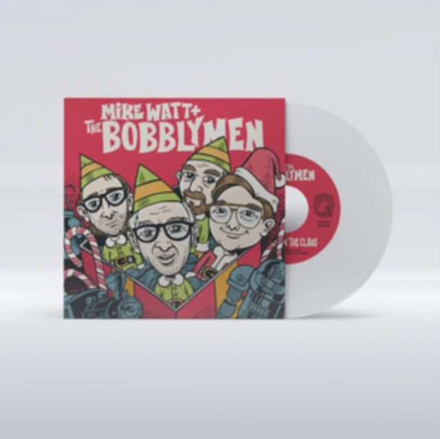 Watt,Mike & The Bobblymen - Surfin' With The Claus (White 7 Inch) (Vinyl Single) (US Import)