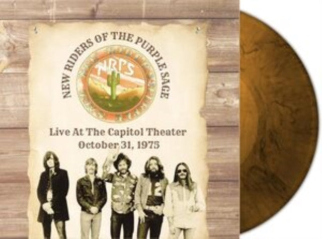 New Riders Of The Purple Sage - Live At The Capitol Theater (Orange Marble Vinyl) (Vinyl) (US Import)