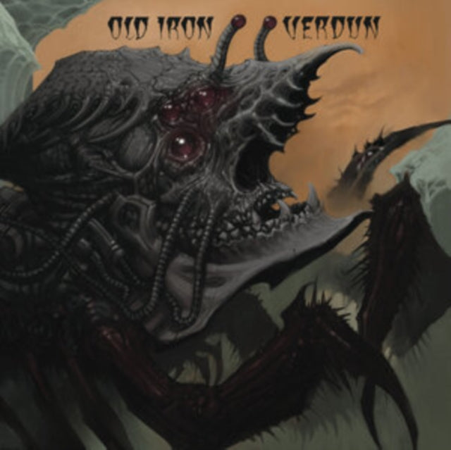 Old Iron/Verdun - Old Iron/Verdun Split EP (Clear With Orange Marble Vinyl) (Vinyl) (US Import)