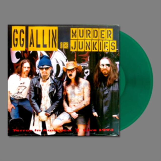 Allin,Gg & The Murder Junkies - Terror In America (Clear Green Vinyl) (Vinyl) (US Import)