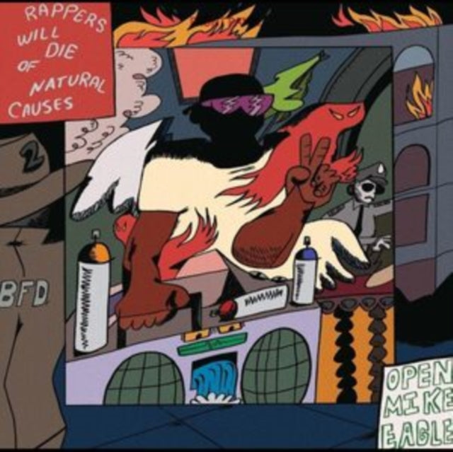Open Mike Eagle - Rappers Will Die Of Natural Causes (Silver Vinyl) (Vinyl) (US Import)