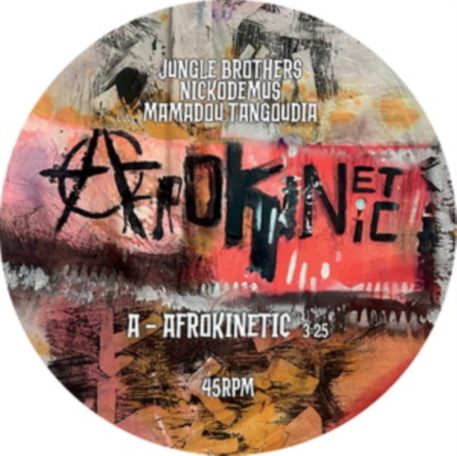 Nickodemus & Jungle Brothers & Mamadou Tangoudia - Afrokinetic (Vinyl Single) (US Import)