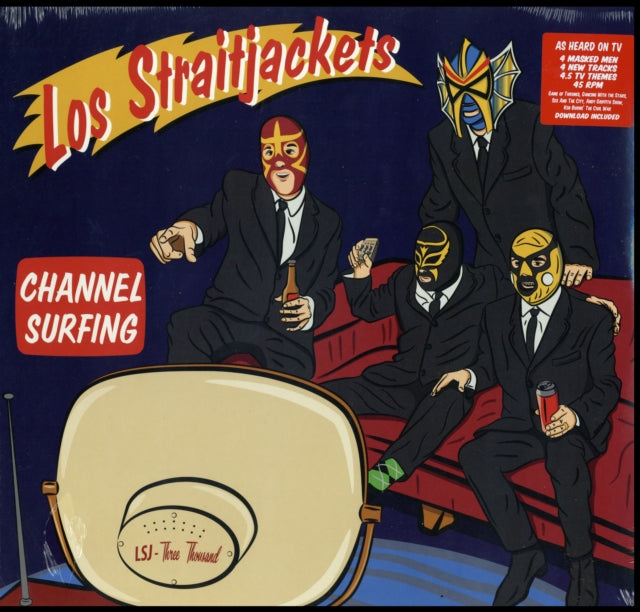 Los Straitjackets - Channel Surfing (DL Card) (Vinyl) (US Import)