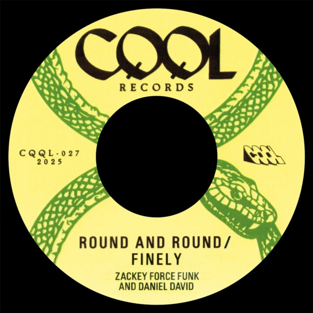 Zackey Force Funk & Daniel David - Round & Round B/W Finely (Vinyl Single) (US Import)