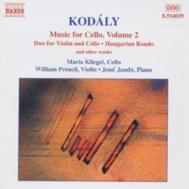 Kodaly - Music For Cello Vol. 2 (CD)
