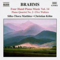 Brahms - 4 Hand PF Music 14 (CD)
