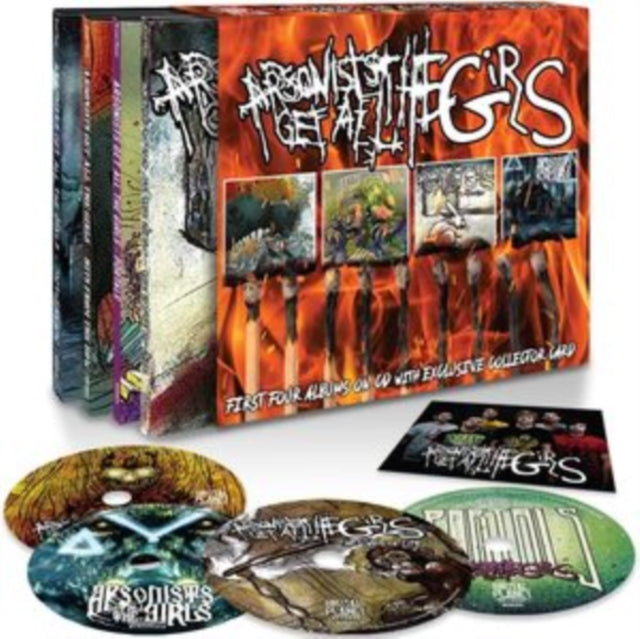 Arsonists Get All The Girls - 1st Four Albums (4CD) (CD)