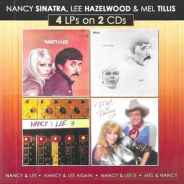 Nancy Sinatra & Lee Hazelwood & Mel Tillis - 4 LPS On 2 CDS (2CD) (CD)