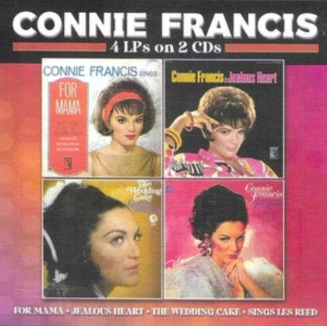 Connie Francis - For Mama, Jealous Heart, Wedding Cake, Sings Les Reed (2CD) (CD)