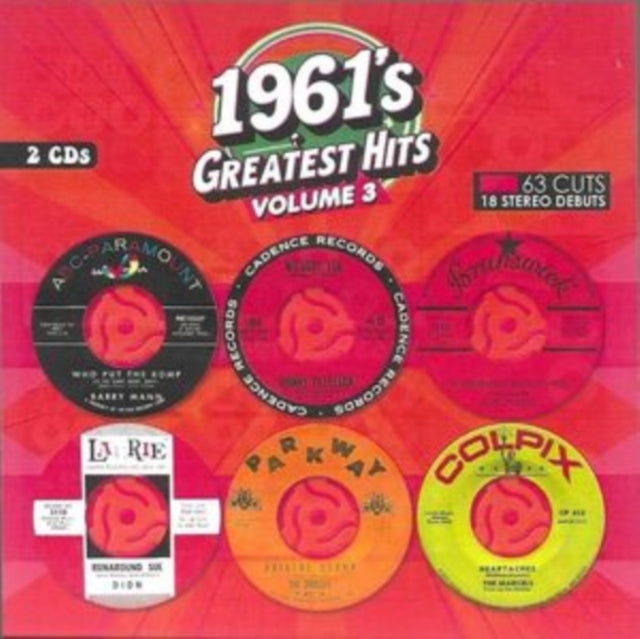 Various Artists - 1961's Greatest Hits, Vol. 3 (2CD) (CD)