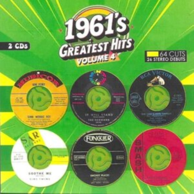 Various Artists - 1961's Greatest Hits, Vol. 4 (2CD) (CD)