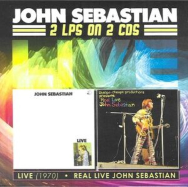 John Sebastian - Live (1970), Real Live John Sebastian (2CD) (CD)