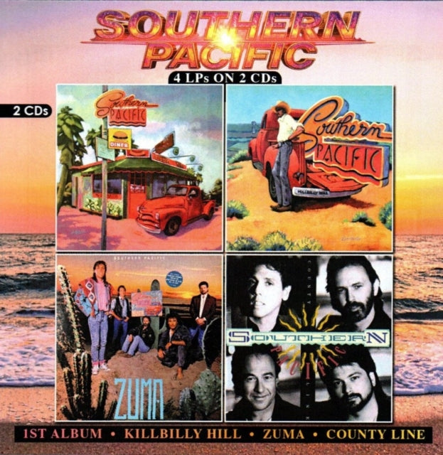 Southern Pacific - 1st Album / Killbilly Hill / Zuma / County Line (2CD) (CD)