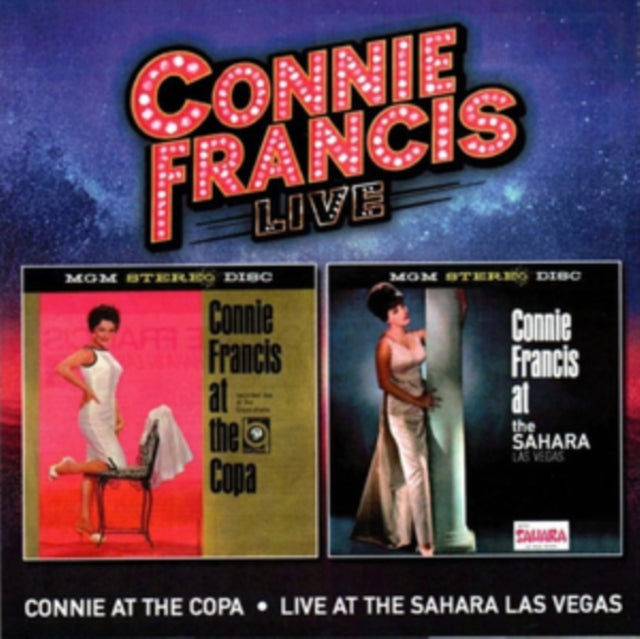Connie Francis - Live (Connie At The Copa/Live At The Sahara Las Vegas) (CD)