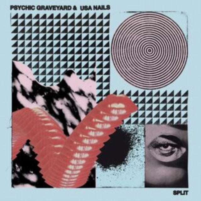 Psychic Graveyard & USA Nails - Split (Random Color Vinyl) (Vinyl) (US Import)