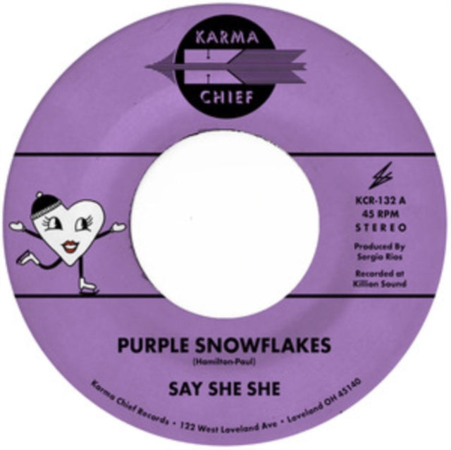 Say She She - Purple Snowflakes/This Wintertime (Vinyl Single) (US Import)