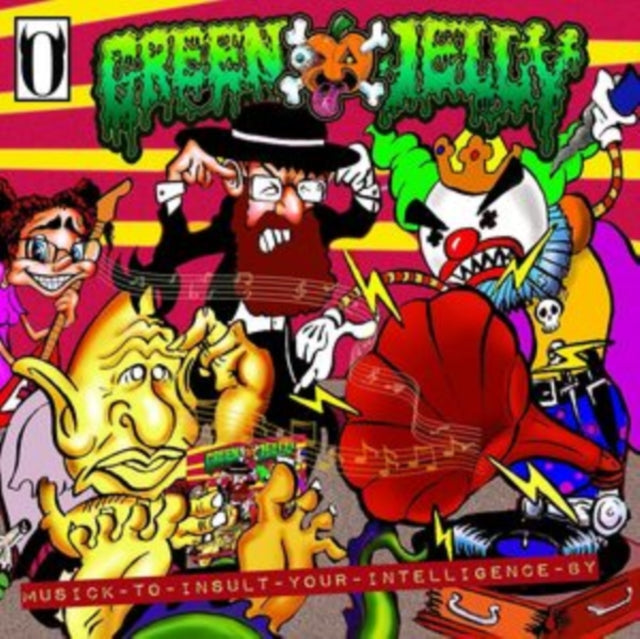 Green Jelly - Musick To Insult Your Intelligence By (Orange/Black Splatter Vinyl/Remastered) (Vinyl) (US Import)