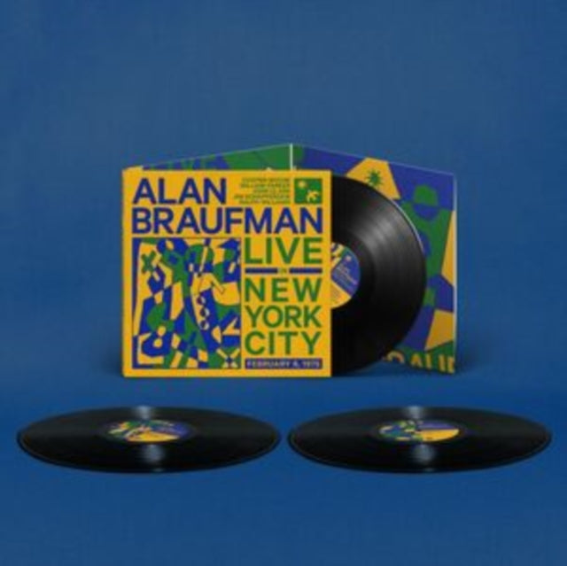 Alan Braufman - Live In New York City, February 8, 1975 (3LP/Blue Vinyl) (Vinyl) (US Import)