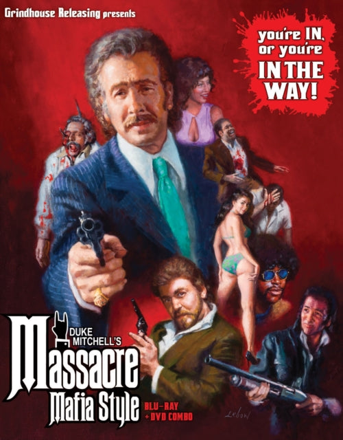 Massacre Mafia Style (Deluxe) (Blu-ray/DVD) (Blu-ray) (Region 1 & A US Import)