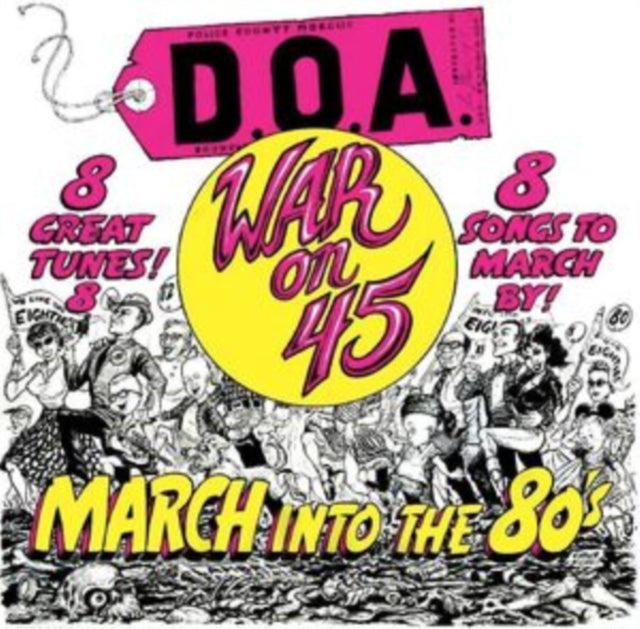 D.O.A. - War On 45 (Yellow Vinyl) (Vinyl) (US Import)