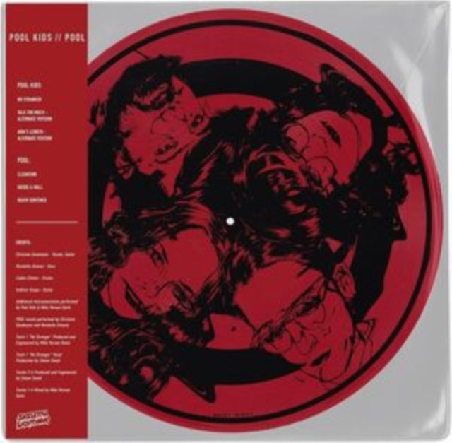 Pool Kids - Pool Kids / Pool (Transparent Red Vinyl) (Vinyl) (US Import)