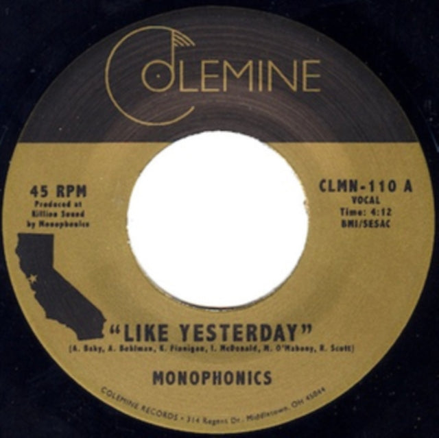 Monophonics - Like Yesterday / Destruments Freedom (Vinyl Single) (US Import)
