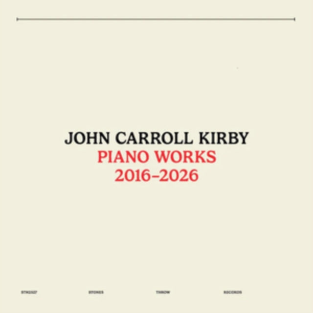John Carroll Kirby - Piano Works 2016-2026 (Vinyl) (US Import)