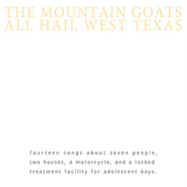 Mountain Goats - All Hail West Texas (Vinyl) (US Import)