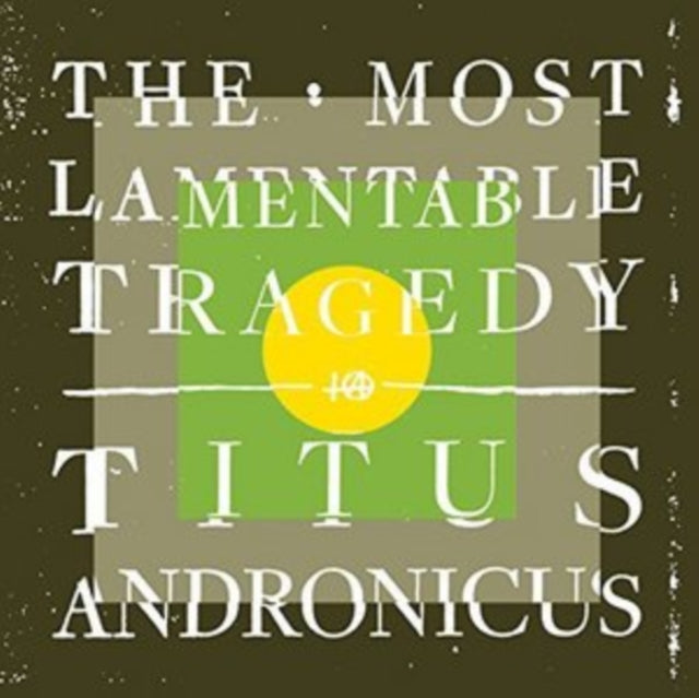 Titus Andronicus - Most Lamentable Tragedy (Vinyl) (US Import)