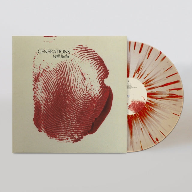 Will Butler - Generations (Red Splatter On Milky Clear Vinyl) (I) (Vinyl) (US Import)