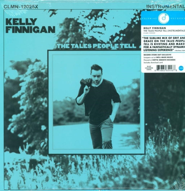 Kelly Finnigan - Tales People Tell (Instrumentals) (Blue Vinyl/DL Card/Tip-On Jacket/Gold Foil Numbered) (RSD) (Vinyl) (US Import)