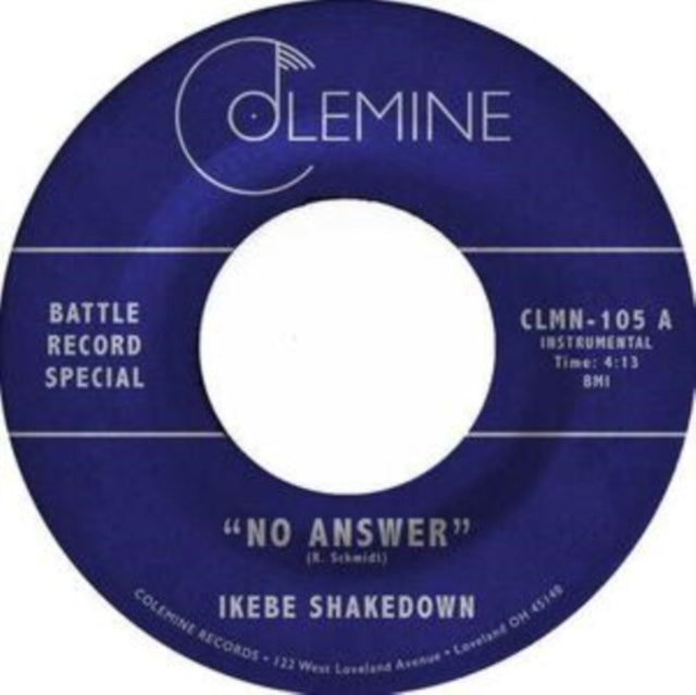 Ikebe Shakedown & The Jive Turkeys - No Answer / No Answer (Clear Vinyl) (Vinyl Single) (US Import)