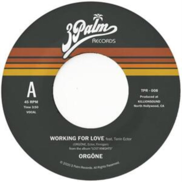 Orgone - Working For Love B/W Dreamer (Vinyl Single) (US Import)