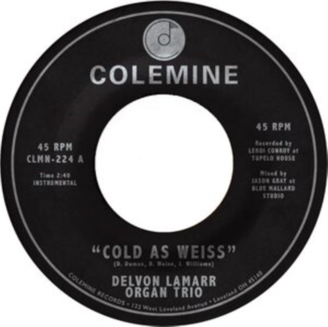 Delvon Organ Trio Lamarr - Cold As Weiss / Fried Soul (Vinyl Single) (US Import)