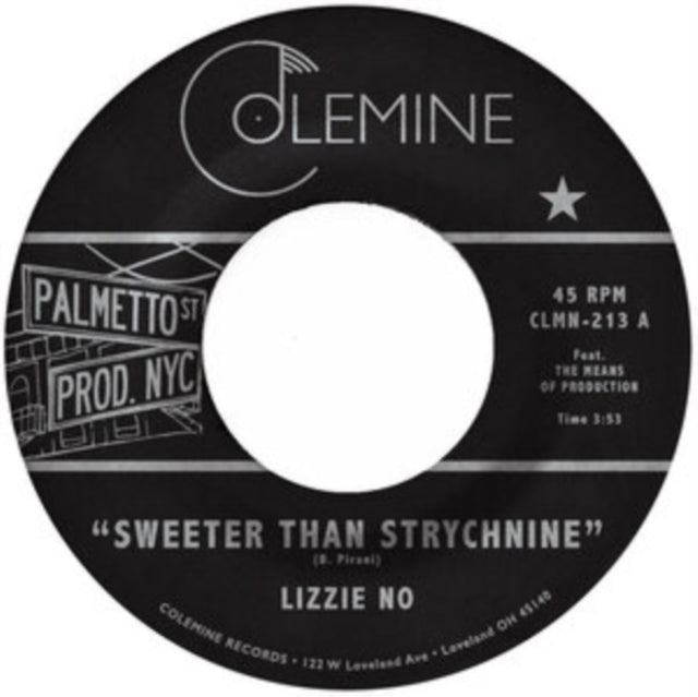 Lizzie No & Ben Pirani - Sweeter Than Strychnine / Stop Bothering Me (Opaque Red 7 Inch) (Vinyl Single) (US Import)